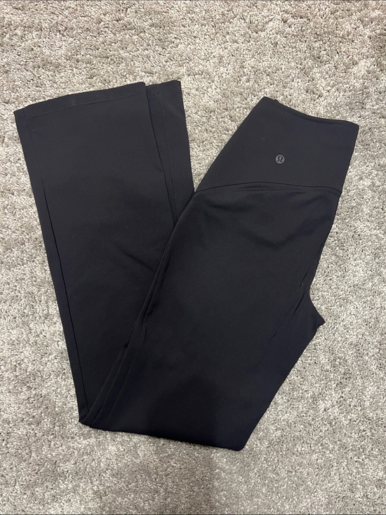lululemon athletica Pants - Lululemon Black smooth fit pull-on high rise pant